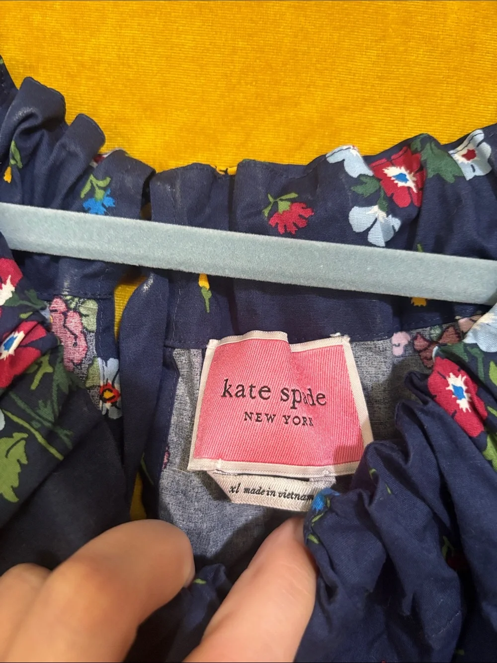 Kate Spade Bouquet Toss Tie Back Dress EUC